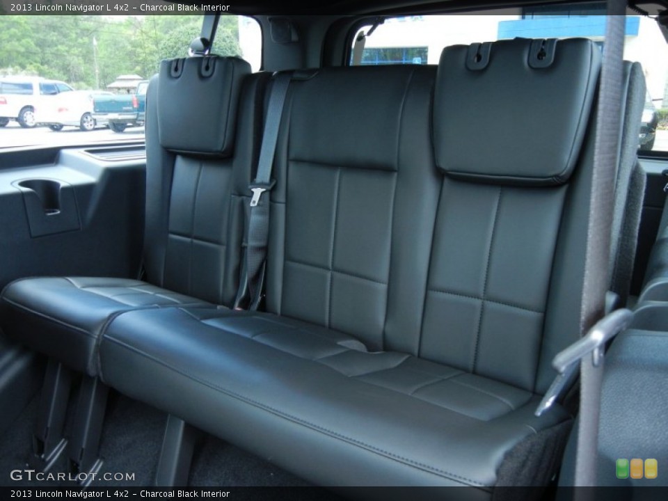 Charcoal Black Interior Rear Seat for the 2013 Lincoln Navigator L 4x2 #79614255