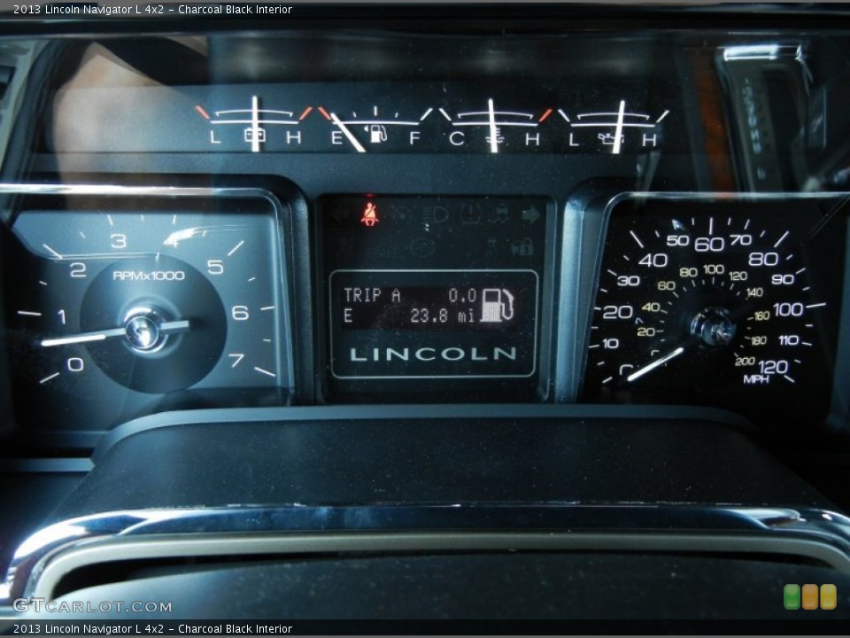 Charcoal Black Interior Gauges for the 2013 Lincoln Navigator L 4x2 #79614312