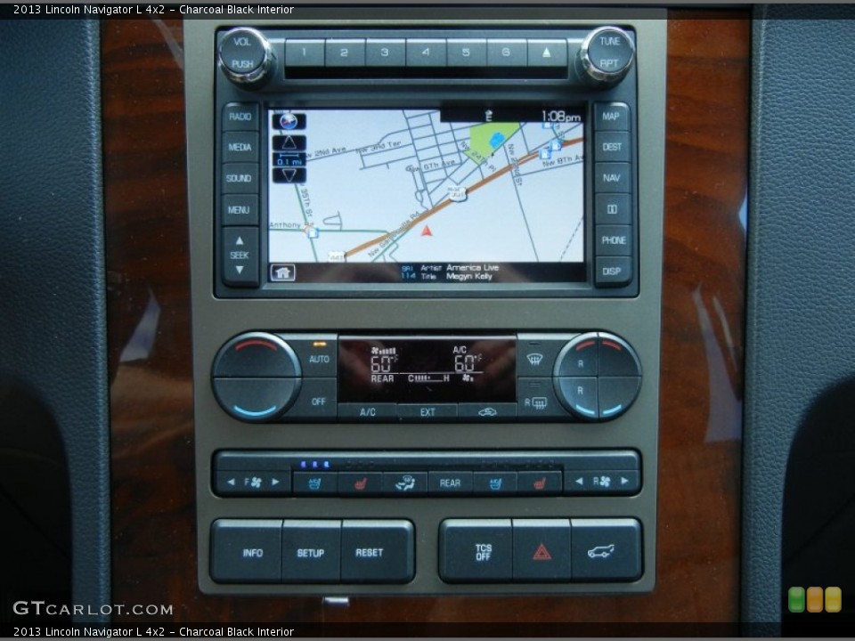 Charcoal Black Interior Navigation for the 2013 Lincoln Navigator L 4x2 #79614332