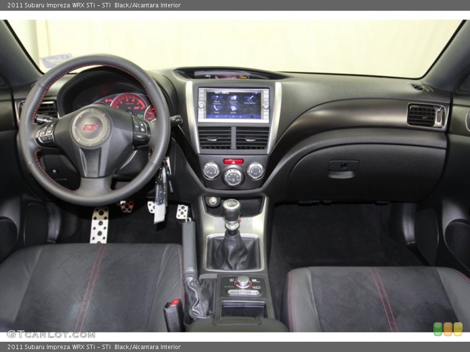 STI  Black/Alcantara Interior Dashboard for the 2011 Subaru Impreza WRX STi #79615207