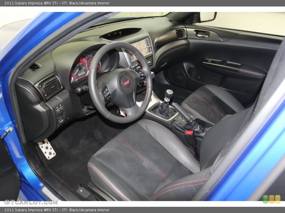 STI  Black/Alcantara Interior Prime Interior for the 2011 Subaru Impreza WRX STi #79615357