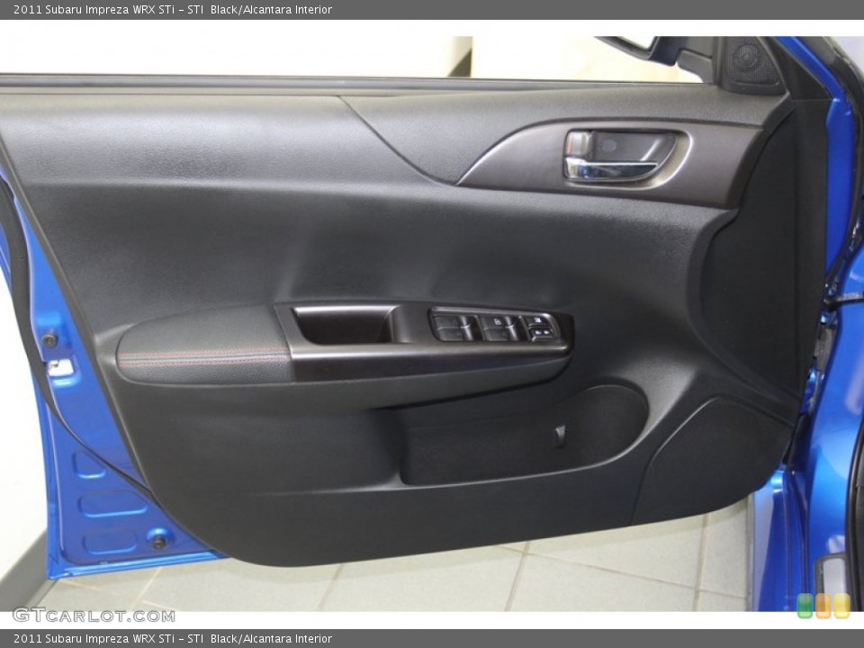 STI  Black/Alcantara Interior Door Panel for the 2011 Subaru Impreza WRX STi #79615393