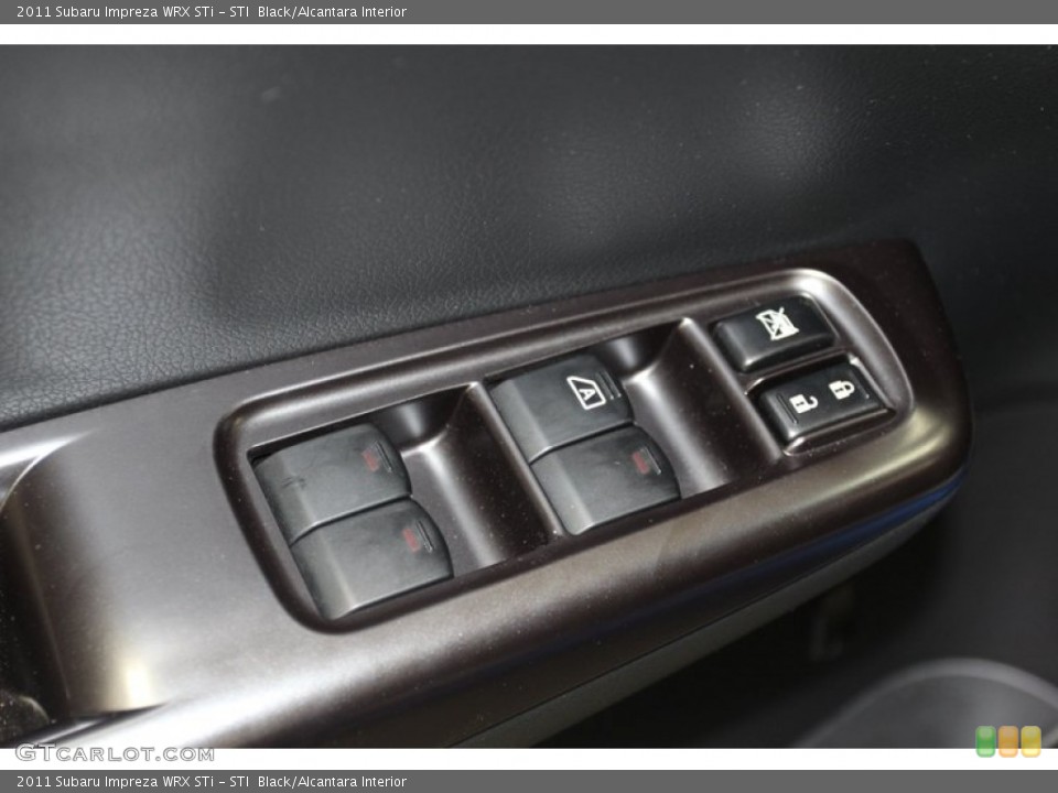 STI  Black/Alcantara Interior Controls for the 2011 Subaru Impreza WRX STi #79615408
