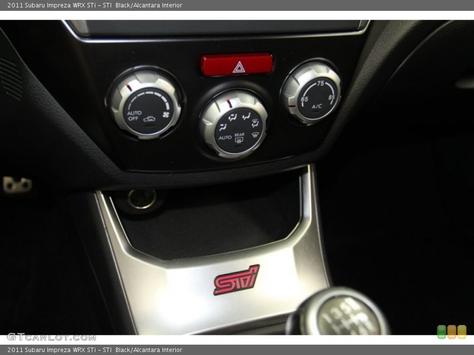 STI  Black/Alcantara Interior Controls for the 2011 Subaru Impreza WRX STi #79615516