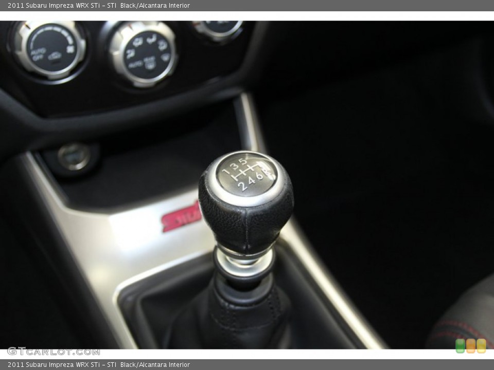 STI  Black/Alcantara Interior Controls for the 2011 Subaru Impreza WRX STi #79615534