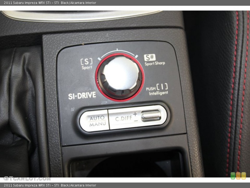 STI  Black/Alcantara Interior Controls for the 2011 Subaru Impreza WRX STi #79615550