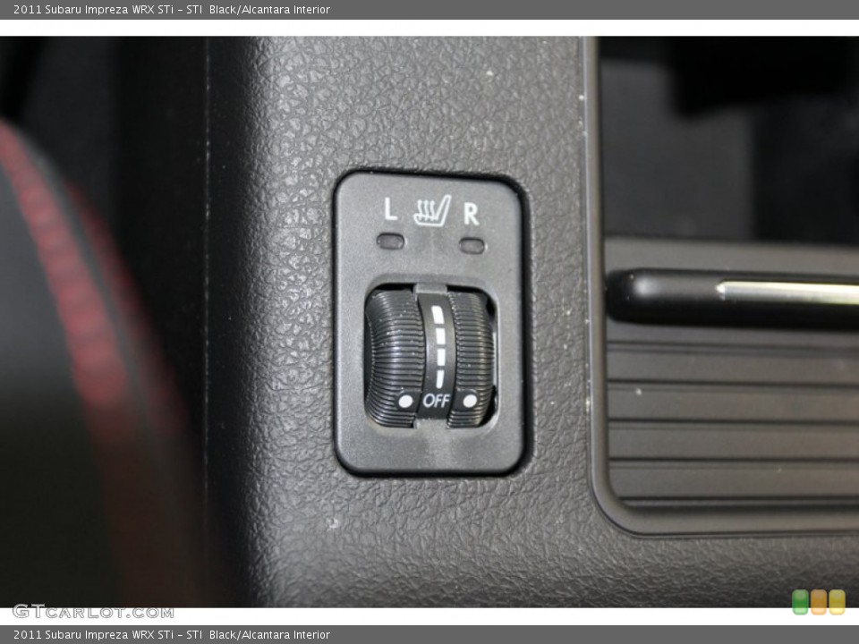 STI  Black/Alcantara Interior Controls for the 2011 Subaru Impreza WRX STi #79615570