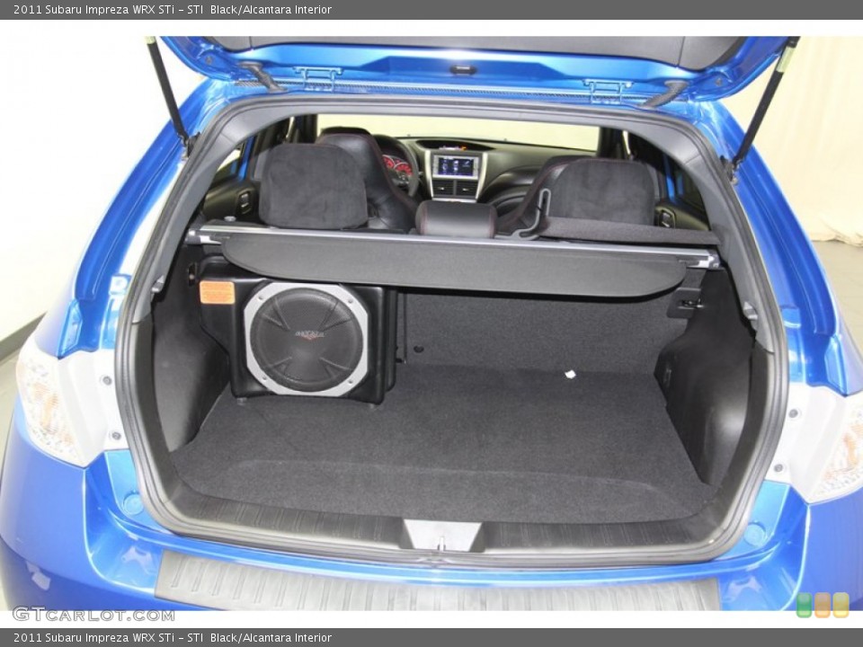 STI  Black/Alcantara Interior Trunk for the 2011 Subaru Impreza WRX STi #79615717