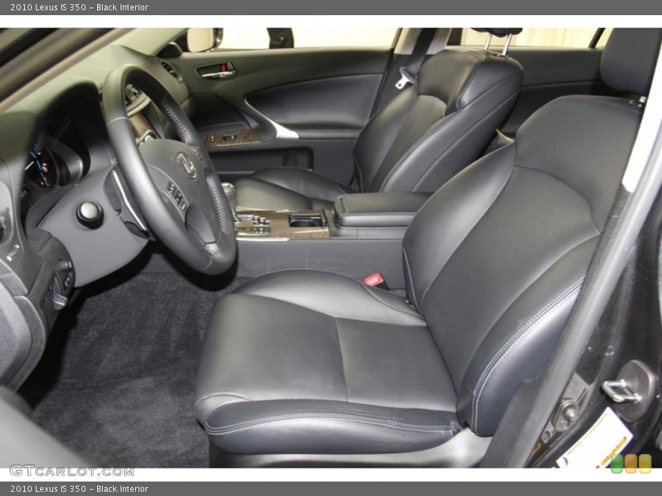 Black Interior Photo for the 2010 Lexus IS 350 #79616089