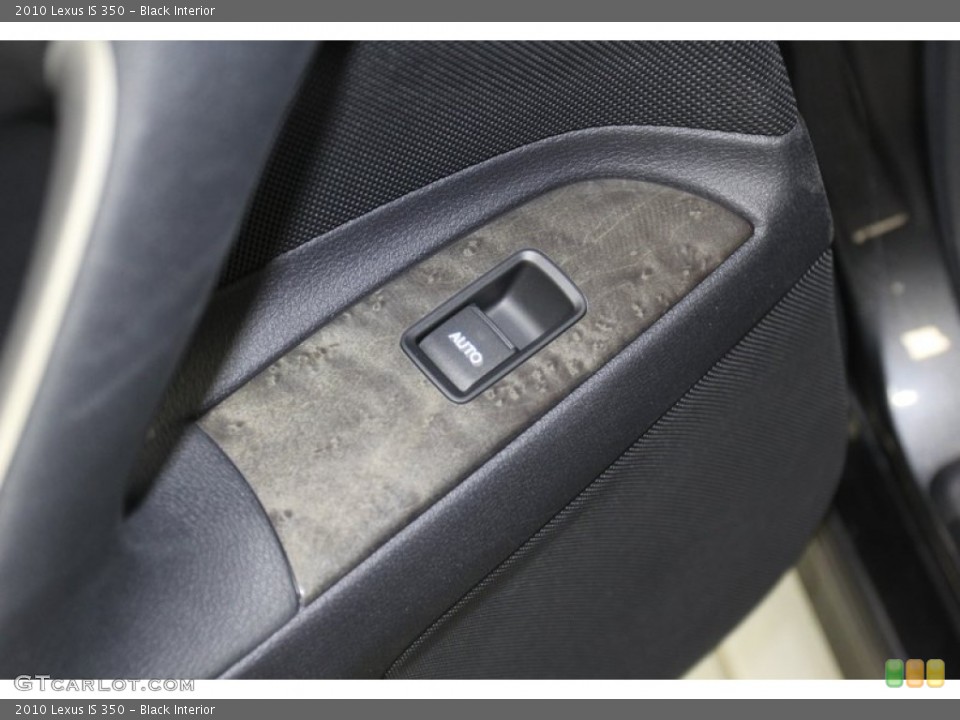 Black Interior Controls for the 2010 Lexus IS 350 #79616611