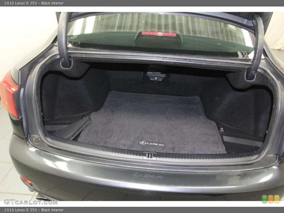 Black Interior Trunk for the 2010 Lexus IS 350 #79616668