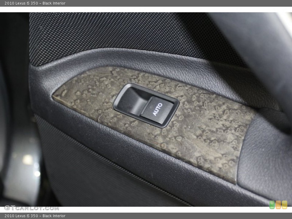 Black Interior Controls for the 2010 Lexus IS 350 #79616722
