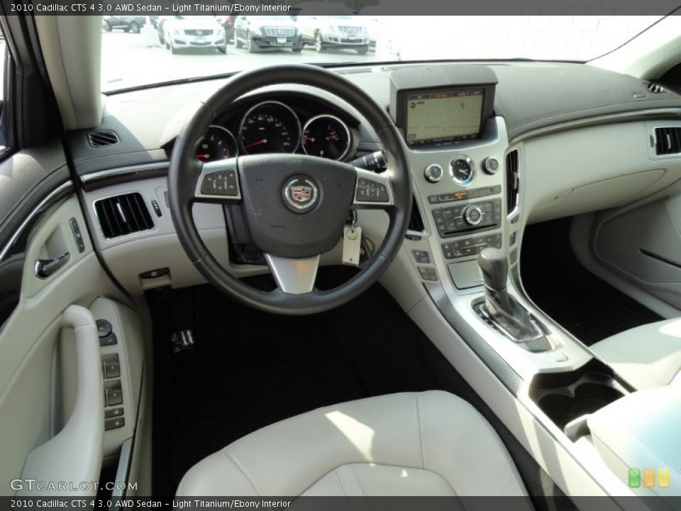 Light Titanium/Ebony Interior Prime Interior for the 2010 Cadillac CTS 4 3.0 AWD Sedan #79616770