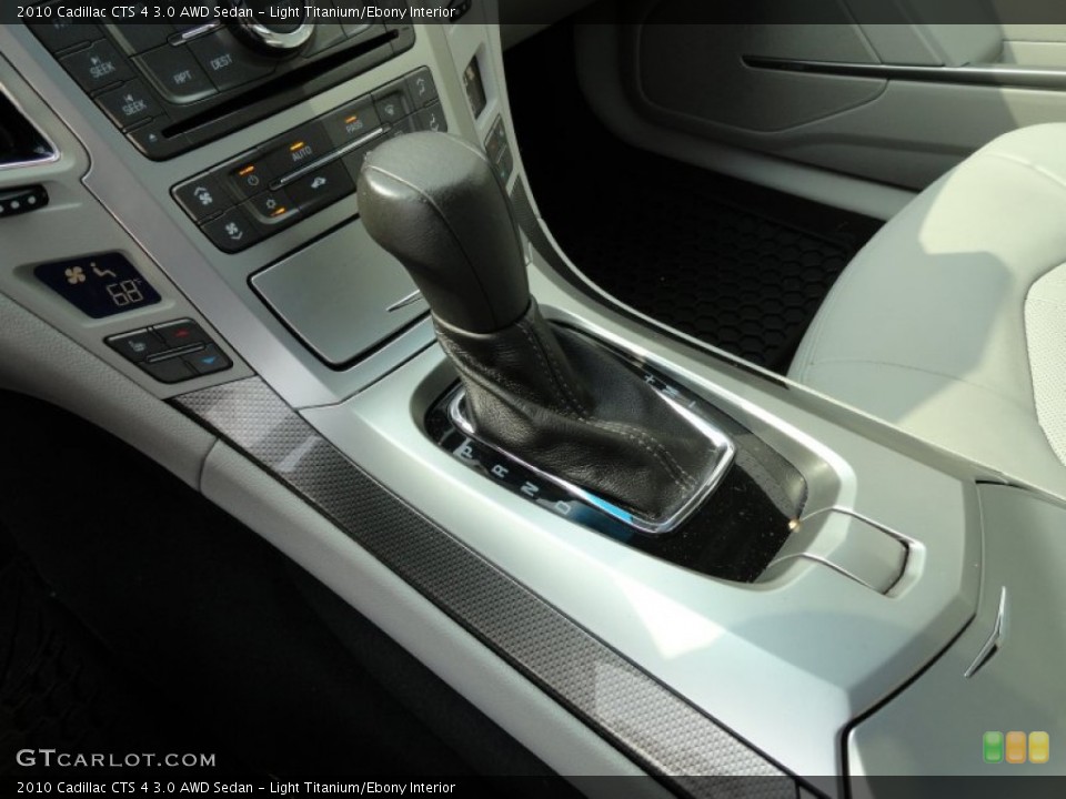 Light Titanium/Ebony Interior Transmission for the 2010 Cadillac CTS 4 3.0 AWD Sedan #79616929