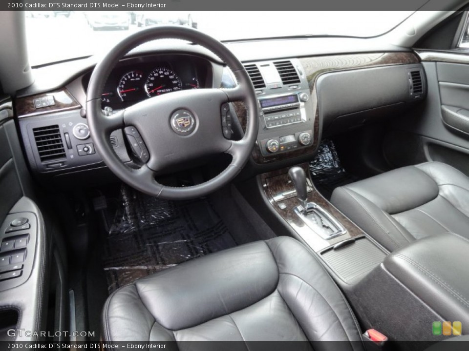 Ebony Interior Prime Interior for the 2010 Cadillac DTS  #79617223