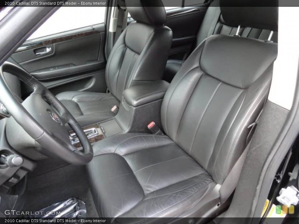 Ebony Interior Front Seat for the 2010 Cadillac DTS  #79617238