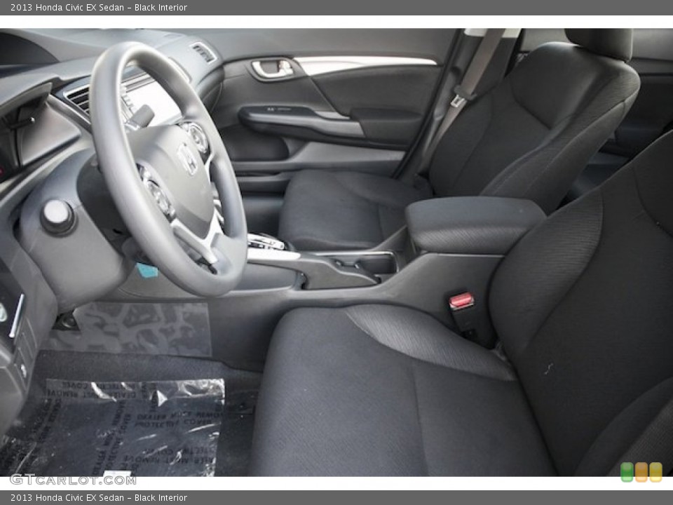 Black Interior Photo for the 2013 Honda Civic EX Sedan #79617244