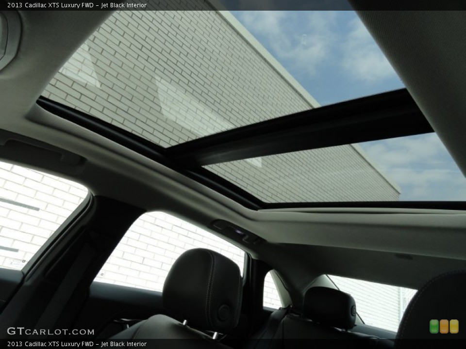 Jet Black Interior Sunroof for the 2013 Cadillac XTS Luxury FWD #79618264