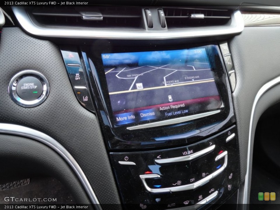 Jet Black Interior Controls for the 2013 Cadillac XTS Luxury FWD #79618366