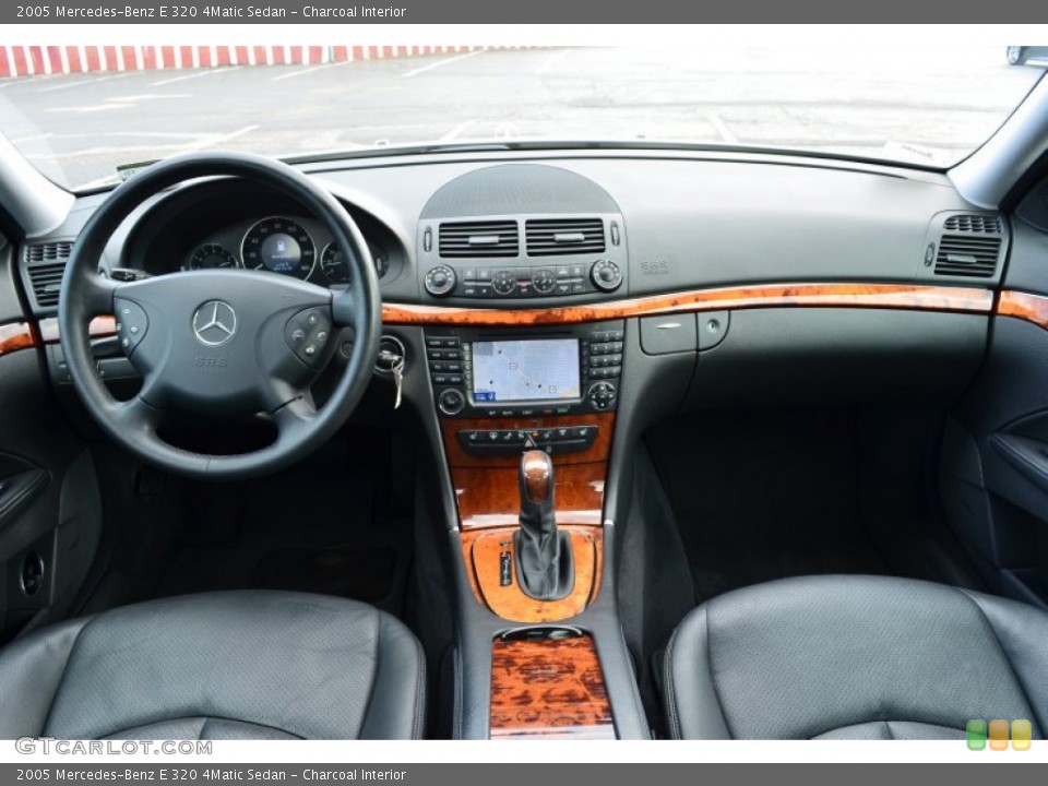 Charcoal Interior Dashboard for the 2005 Mercedes-Benz E 320 4Matic Sedan #79619435