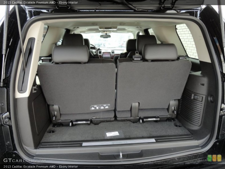 Ebony Interior Trunk for the 2013 Cadillac Escalade Premium AWD #79619533