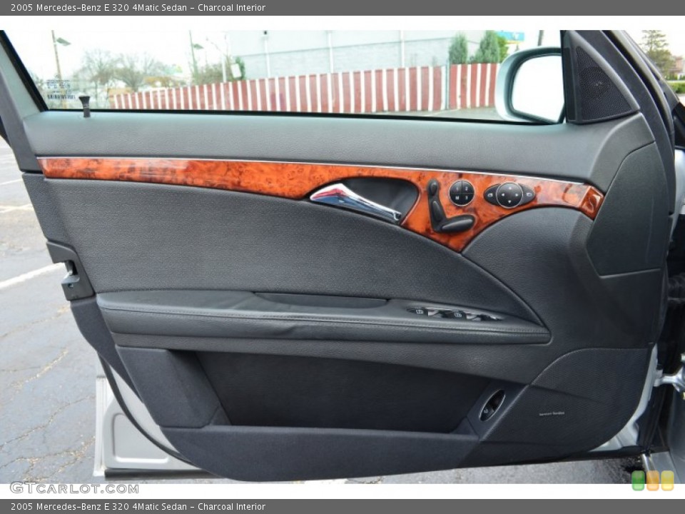 Charcoal Interior Door Panel for the 2005 Mercedes-Benz E 320 4Matic Sedan #79619620