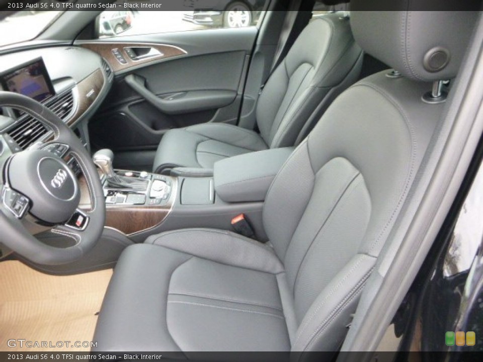 Black Interior Photo for the 2013 Audi S6 4.0 TFSI quattro Sedan #79620694