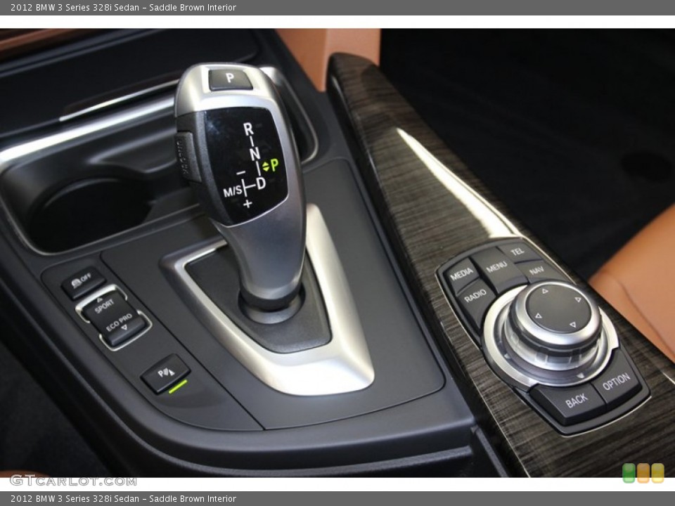 Saddle Brown Interior Transmission for the 2012 BMW 3 Series 328i Sedan #79621382