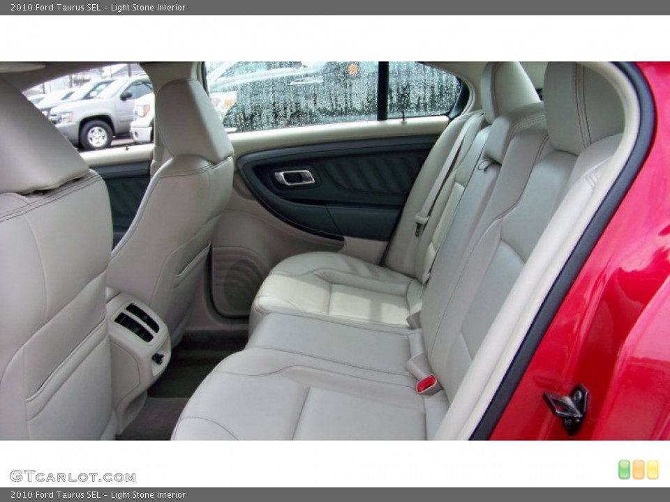 Light Stone Interior Rear Seat for the 2010 Ford Taurus SEL #79621540