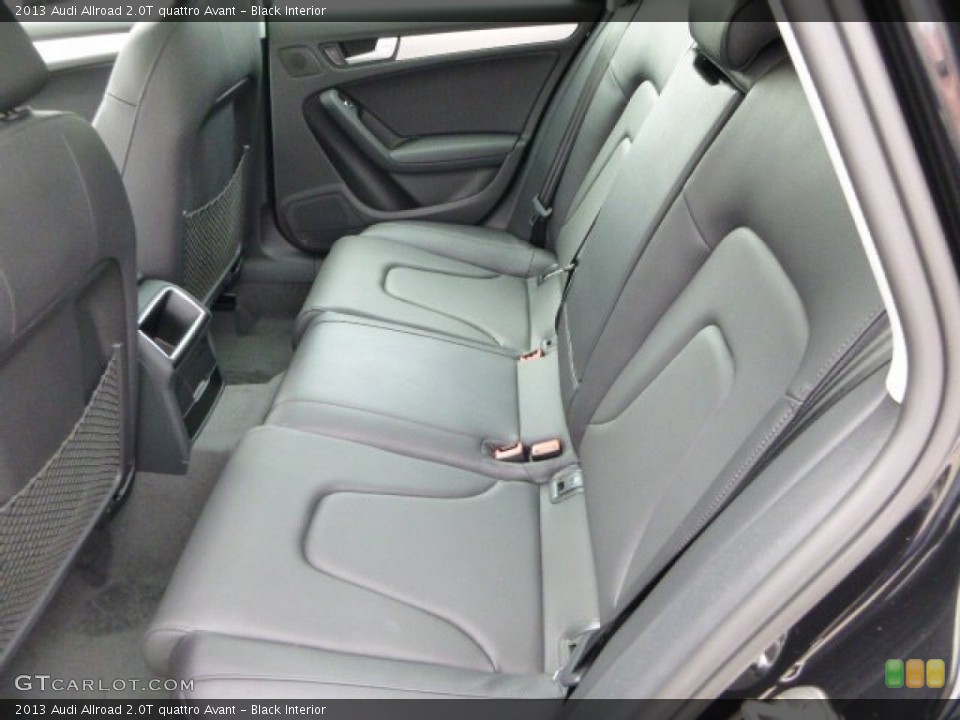 Black Interior Rear Seat for the 2013 Audi Allroad 2.0T quattro Avant #79621906