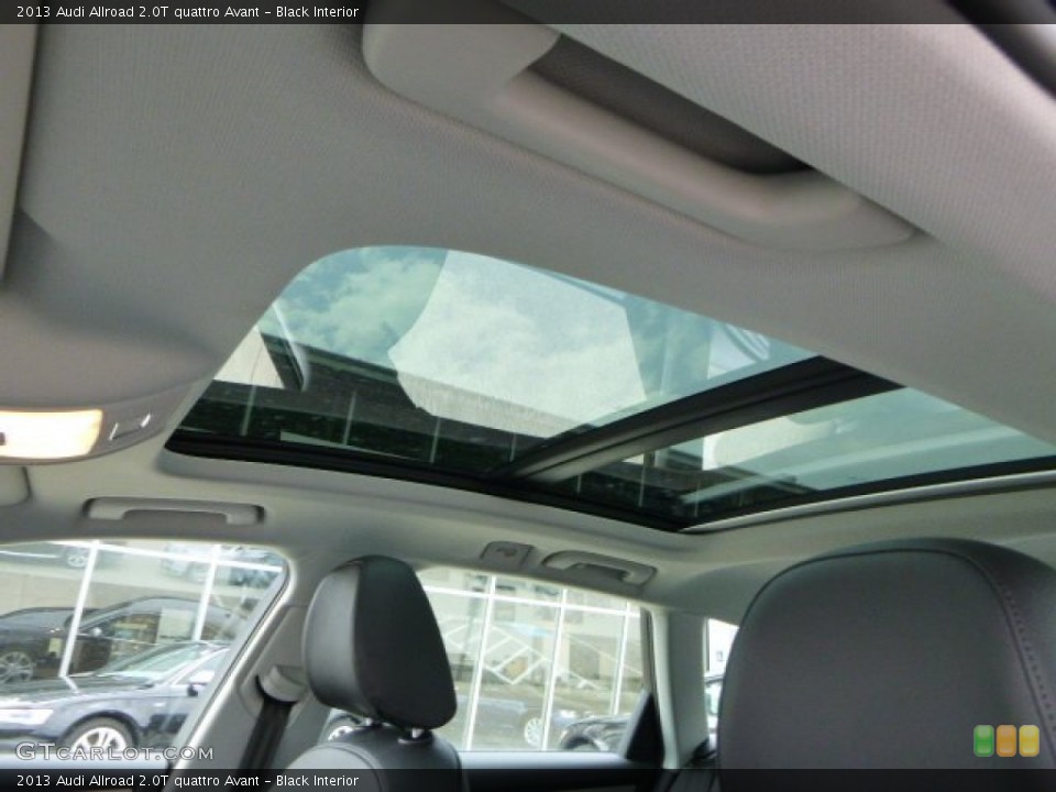 Black Interior Sunroof for the 2013 Audi Allroad 2.0T quattro Avant #79621940