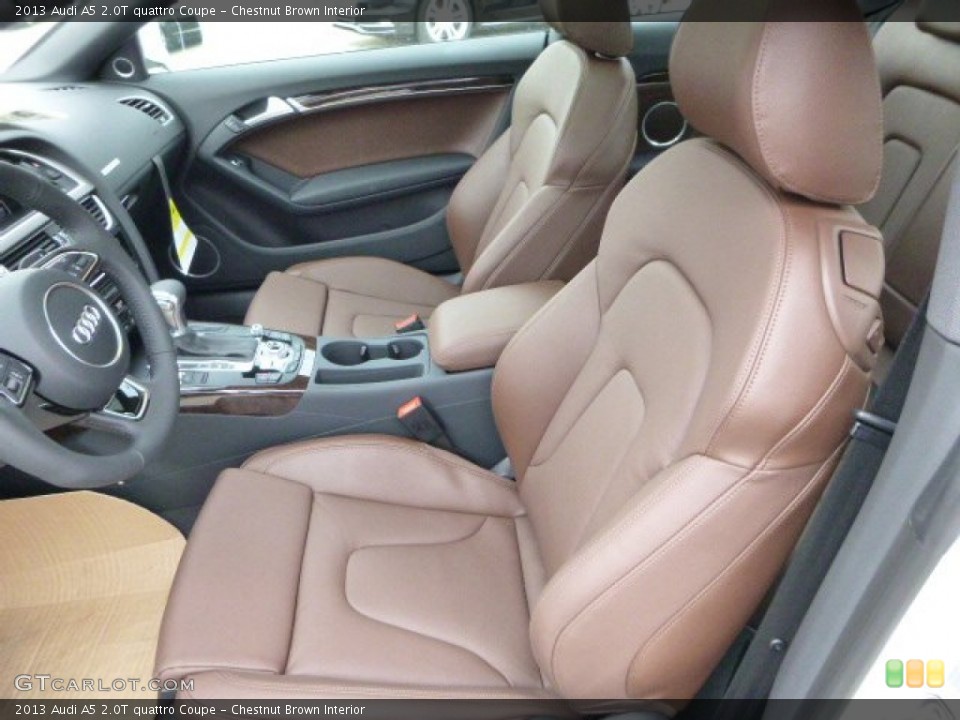 Chestnut Brown Interior Front Seat for the 2013 Audi A5 2.0T quattro Coupe #79622065