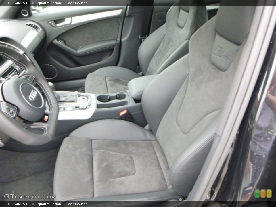 Black Interior Front Seat for the 2013 Audi S4 3.0T quattro Sedan #79623699
