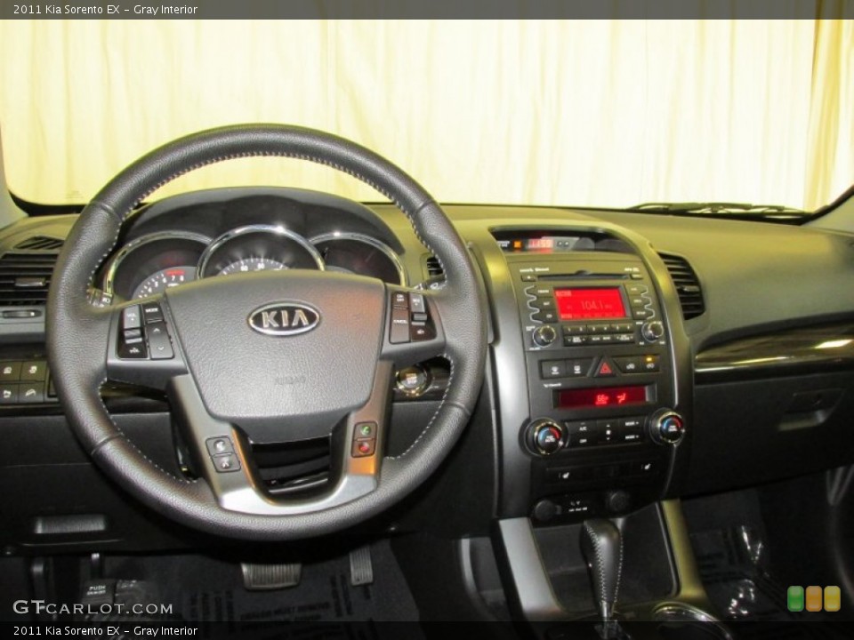 Gray Interior Dashboard for the 2011 Kia Sorento EX #79624600