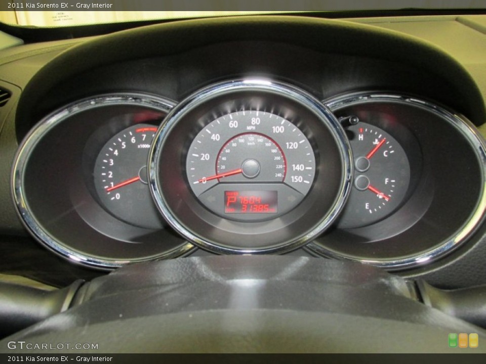 Gray Interior Gauges for the 2011 Kia Sorento EX #79624606