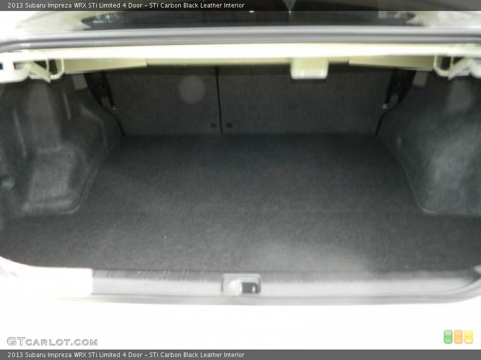 STi Carbon Black Leather Interior Trunk for the 2013 Subaru Impreza WRX STi Limited 4 Door #79625800