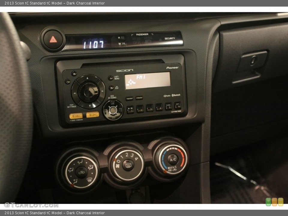 Dark Charcoal Interior Controls for the 2013 Scion tC  #79625956