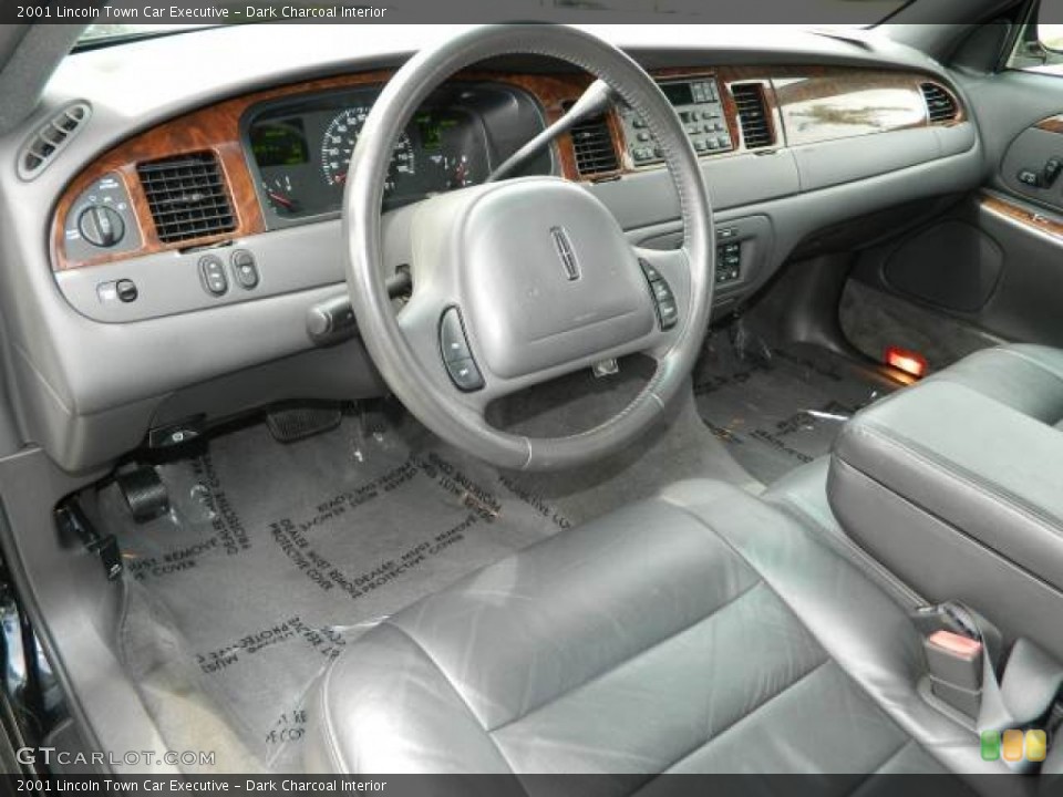 Dark Charcoal Interior Prime Interior for the 2001 Lincoln Town Car Executive #79626226