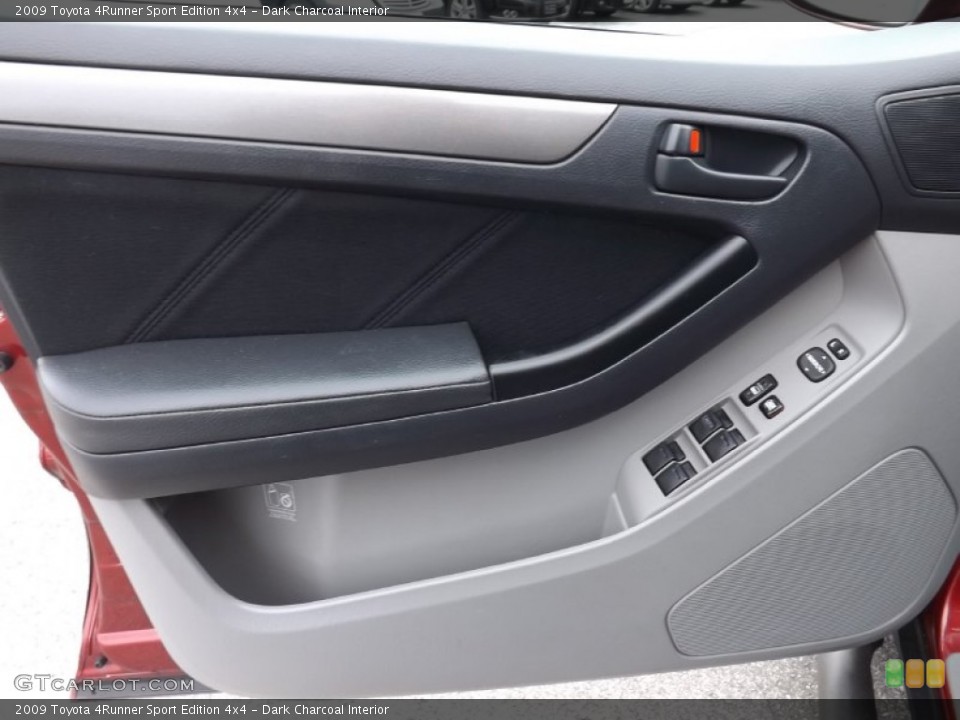 Dark Charcoal Interior Door Panel for the 2009 Toyota 4Runner Sport Edition 4x4 #79628686