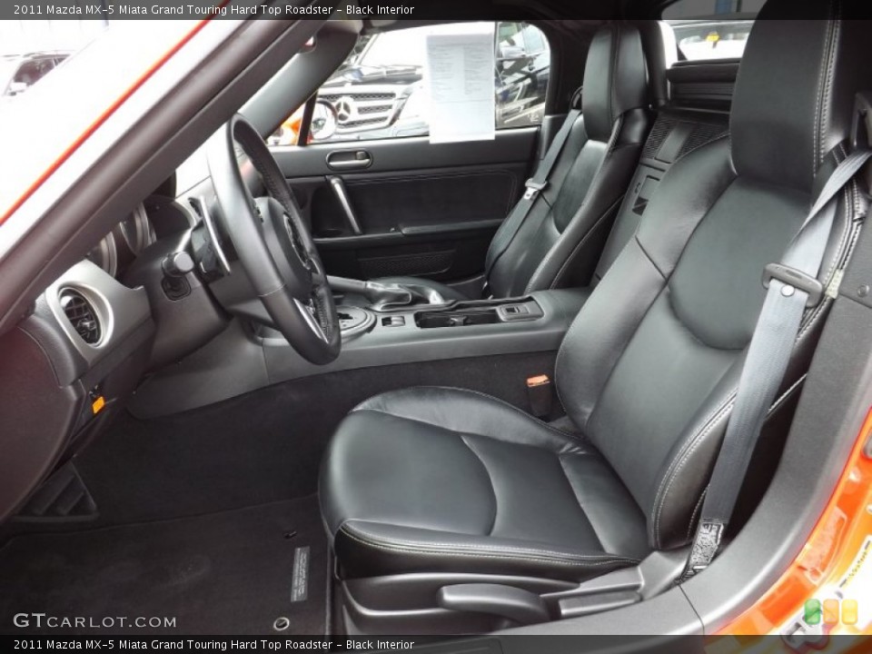 Black Interior Photo for the 2011 Mazda MX-5 Miata Grand Touring Hard Top Roadster #79628825