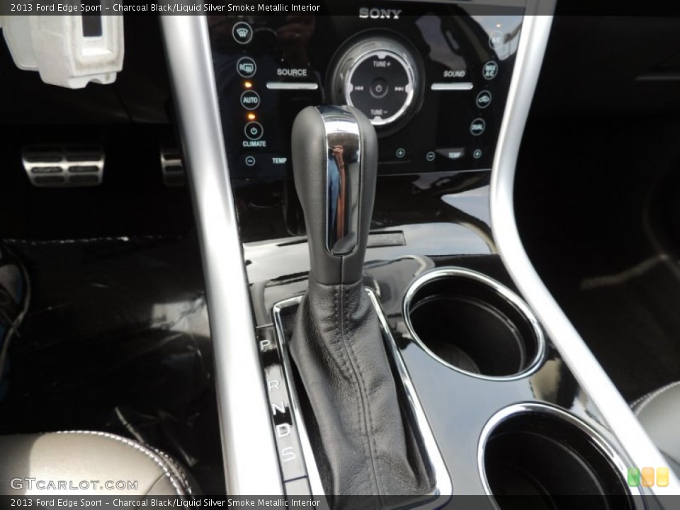 Charcoal Black/Liquid Silver Smoke Metallic Interior Transmission for the 2013 Ford Edge Sport #79630679