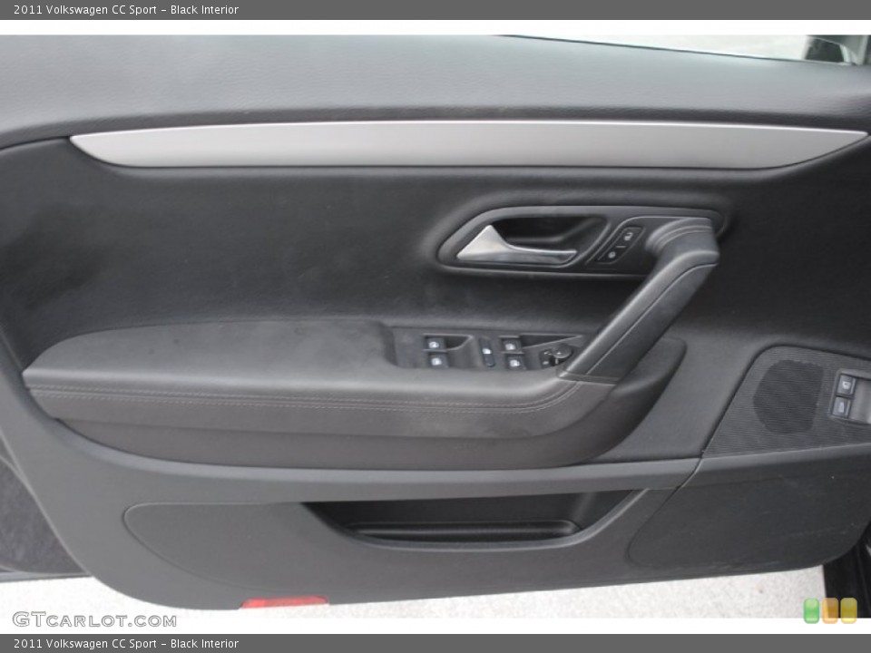 Black Interior Door Panel for the 2011 Volkswagen CC Sport #79630685
