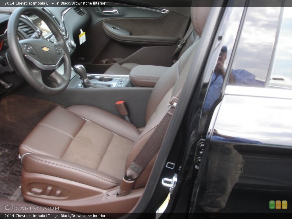 Jet Black/Brownstone Interior Photo for the 2014 Chevrolet Impala LT #79631113