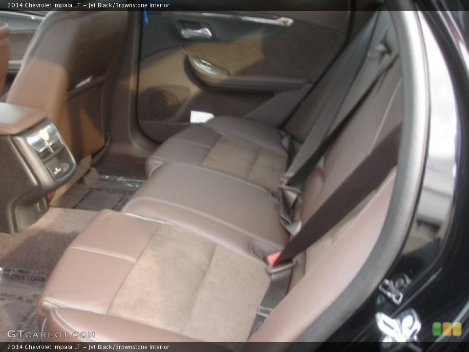 Jet Black/Brownstone Interior Rear Seat for the 2014 Chevrolet Impala LT #79631129