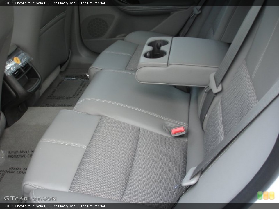 Jet Black/Dark Titanium Interior Rear Seat for the 2014 Chevrolet Impala LT #79631213