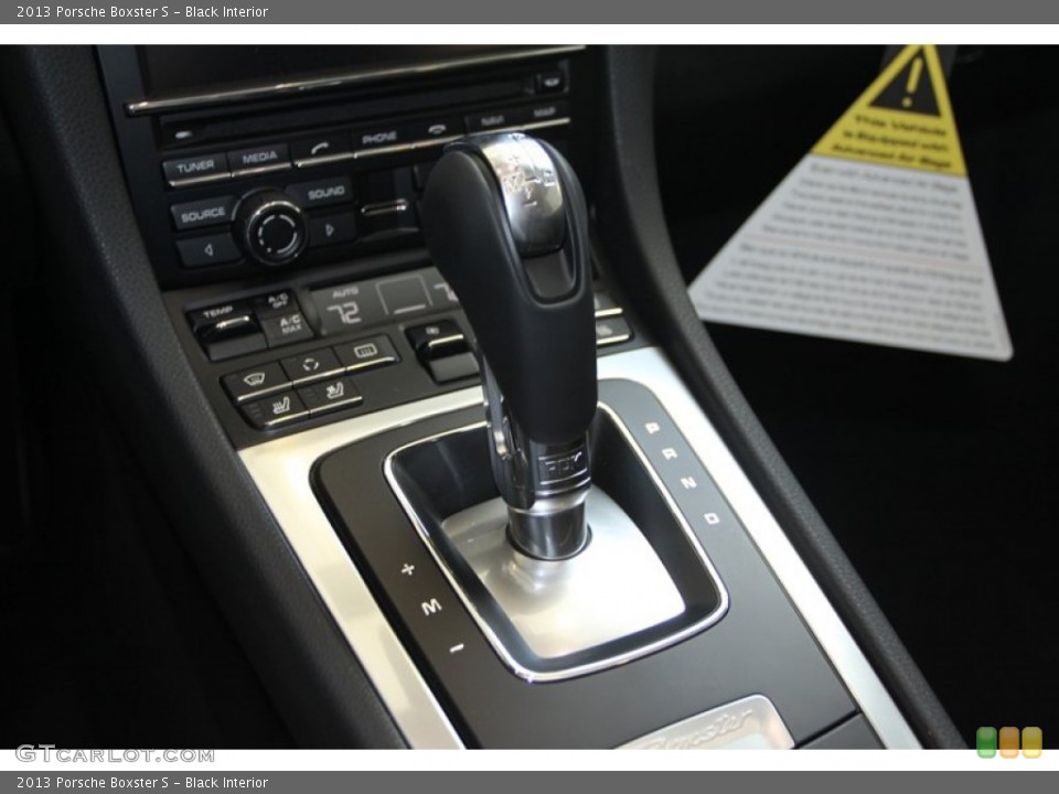 Black Interior Transmission for the 2013 Porsche Boxster S #79632022
