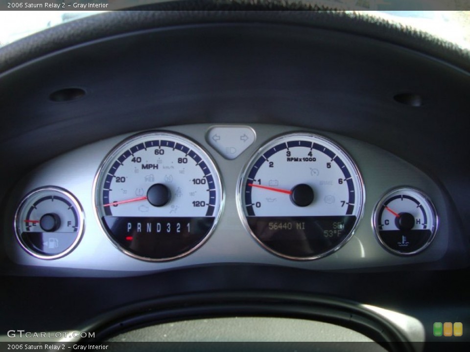 Gray Interior Gauges for the 2006 Saturn Relay 2 #79632855