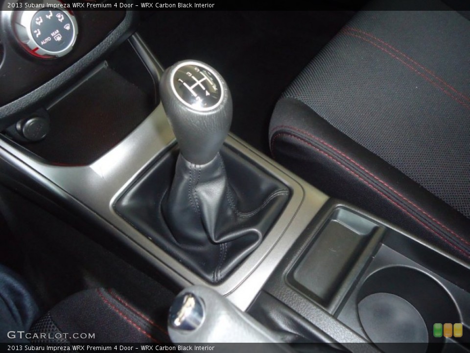 WRX Carbon Black Interior Transmission for the 2013 Subaru Impreza WRX Premium 4 Door #79633393