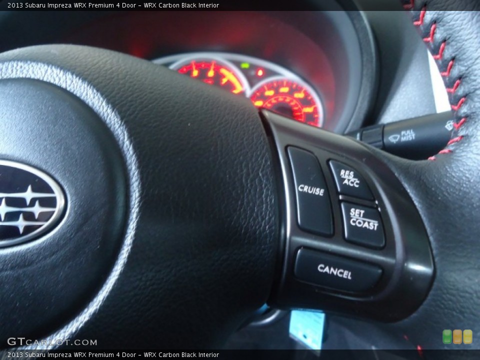 WRX Carbon Black Interior Controls for the 2013 Subaru Impreza WRX Premium 4 Door #79633870