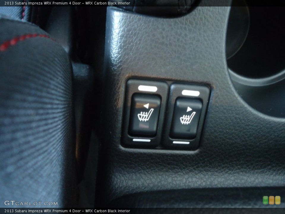 WRX Carbon Black Interior Controls for the 2013 Subaru Impreza WRX Premium 4 Door #79633881